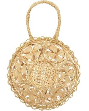 Guadalupe Galapagos Mini Basket Bag - Metallic