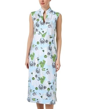 Jude Connally Kristen Midi Dress - Blue