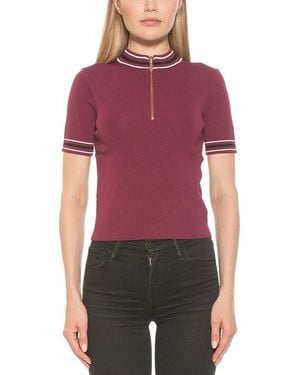 Alexia Admor Phoebe Top - Purple