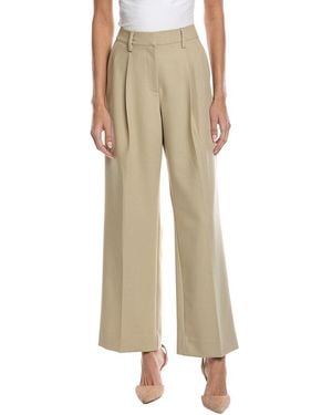Seraphin Pleated Trouser - Natural