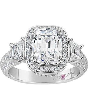 Suzy Levian CZ Jewelry Suzy Levian Silver Cz Ring - White