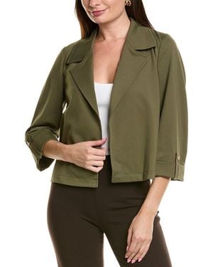 Anne Klein Drape Jacket - Green