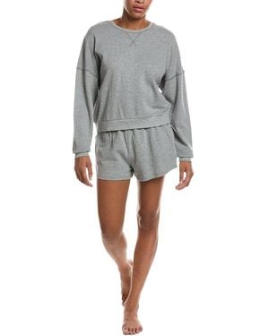 Honeydew Intimates 2Pc Weekend Club Shortie Set - Grey