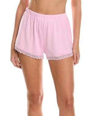 Z Supply Amour Lace Trim Short - Pink