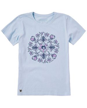 Life Is Good. Crusher T-Shirt - Blue