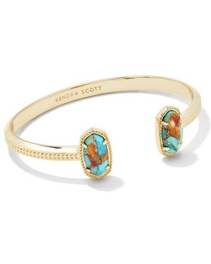 Kendra Scott Elton 14K Cuff Bracelet - White