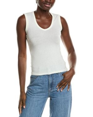 Rag & Bone Lucy V-Neck Tank - Blue