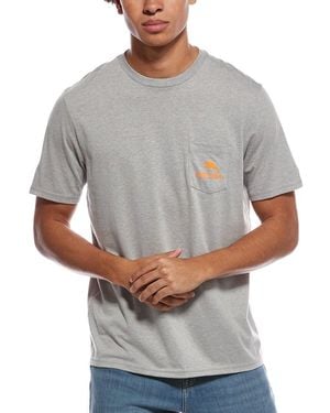 Tommy Bahama Fetchin' Waves Pocket T-Shirt - Gray