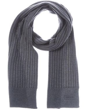 Gucci Knit Wool Scarf - Blue