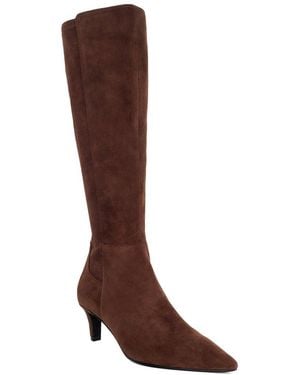 Dune Sultry Suede Boot - Brown