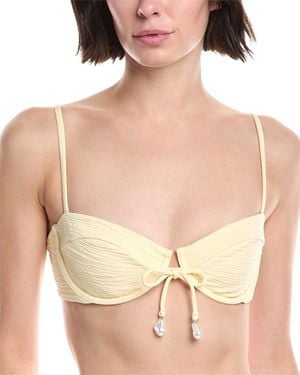La Porte Fonda Underwire Bikini Top - Natural