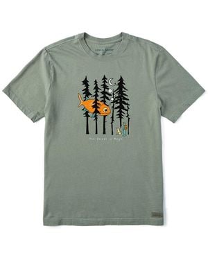 Life Is Good. Crusher T-Shirt - Green