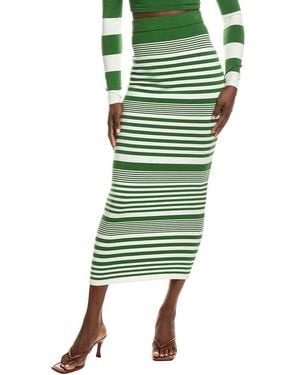 Ronny Kobo Tamika Knit Skirt - Green