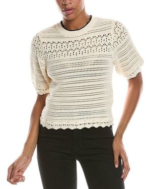 Madewell Textured Jumper T-Shirt - White