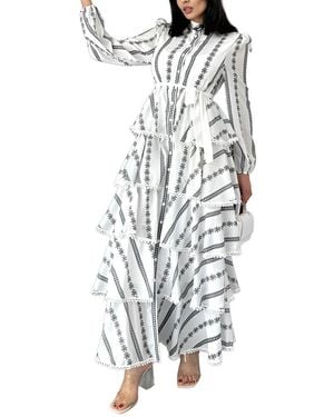 ENJOY PETRA Wellway Maxi Dress - White