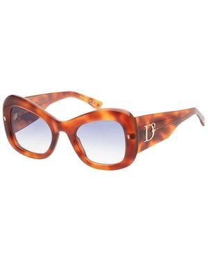 DSquared² D20137S 54Mm Sunglasses - Orange