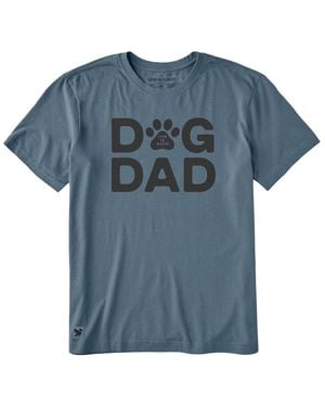 Life Is Good. Crusher Lite T-Shirt - Blue