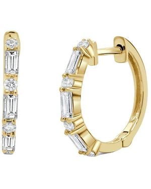 Sabrina Designs 14K 0.35 Ct. Tw. Diamond Huggie Earring - Metallic
