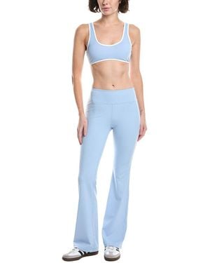 Phat Buddha 2Pc Bra & Legging Set - Blue