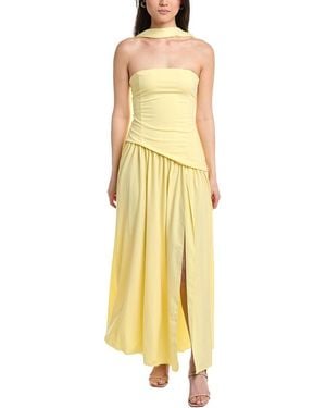 IPPONELLI Sleeveless Maxi Dress - Yellow