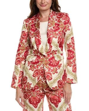 FLORA BEA NYC Charlene Blazer - Red