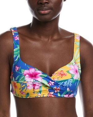 Tommy Bahama Isola Vita Twist Front Top - Blue
