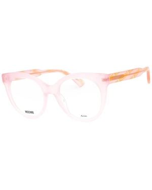 Moschino Mos613 51Mm Optical Frames - White