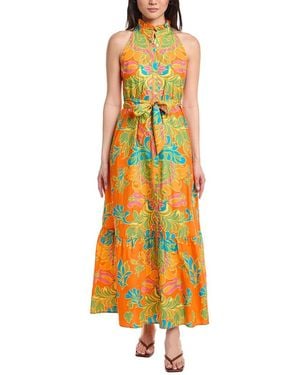FLORA BEA NYC Fawn Maxi Dress - Yellow