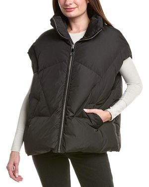 Khrisjoy Moon Wool & Cashmere-Blend Lined Puffer Vest - Black