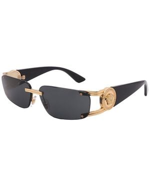 Versace 59Mm Sunglasses - Black