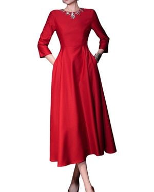 BRC By BURRYCO Midi Dress - Red