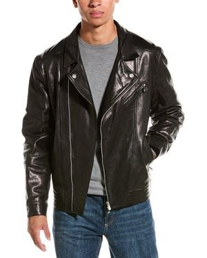 Brunello Cucinelli Leather Jacket - Black