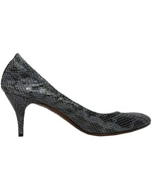 Lanvin Leather Pump (Authentic Pre-Loved) - Black