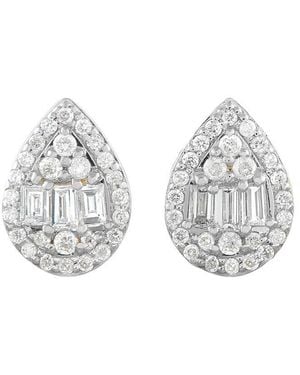Diamond Select Cuts 14K 0.25 Ct. Tw. Diamond Earring - White