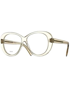 Celine Cl50150I57057 57Mm Optical Frames - Metallic