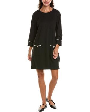 Duffield Lane Caitlyn Shift Dress - Black