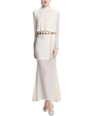 Kaimilan Midi Dress - White