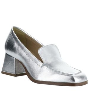 Bos. & Co. Bos. & Co. Amari Leather Loafer Pump - White
