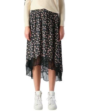Zadig & Voltaire Joslin Ao Anemone Skirt - Black