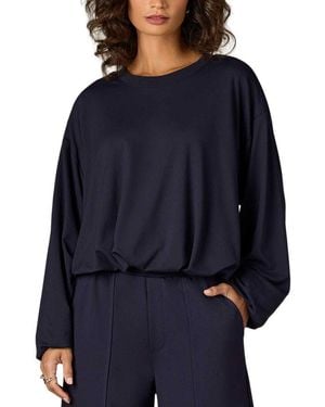 Wit & Wisdom Barrel Sleeve Pullover - Blue