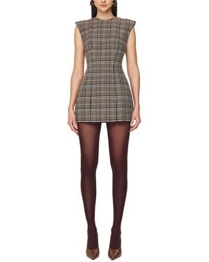Ronny Kobo Wolverton Mini Dress - Gray