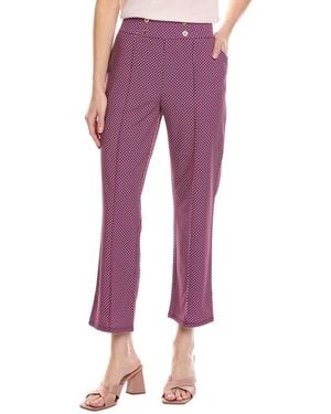 Stella Parker Flora Crop Pant - Purple