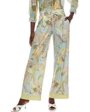 Marc Cain Printed Pant - Green