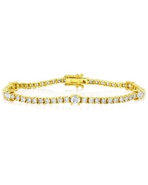 Jewels by Viomo 14K 3.50 Ct. Tw. Diamond Tennis Bracelet - Metallic