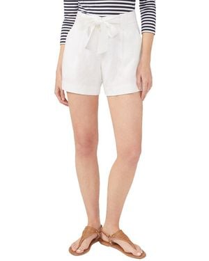 J.McLaughlin Abbie Linen-Blend Short - White