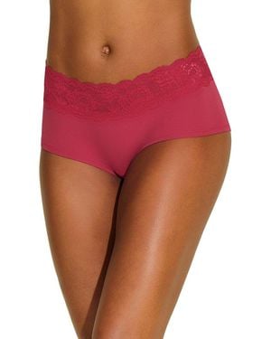 Cosabella Never Say Never Peachie Hotpant - Red