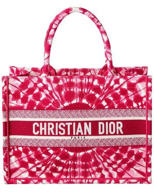 Dior Book Medium Tote - Red
