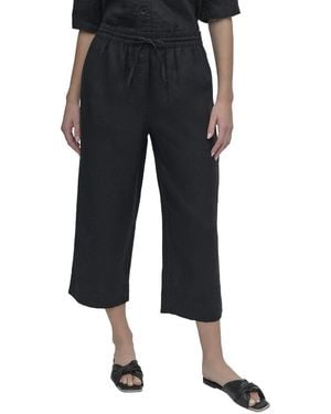 DKNY Linen Pant - Black