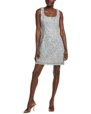 Kobi Halperin Novi Tweed Mini Dress - Grey