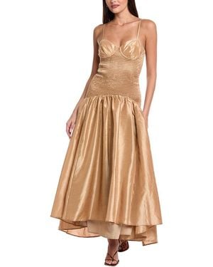 Hutch Lietta Midi Dress - Brown